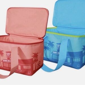 Trader Joe's Insulated Cooler Bags - Red and Blue